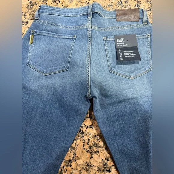 PAIGE Men's Federal Transcend Slim Straight Jeans